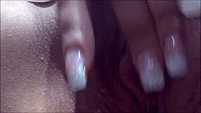 She cums while masturbating alone