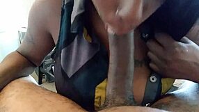 Ebony Angel Harley Hunter's Perfect Blowjob