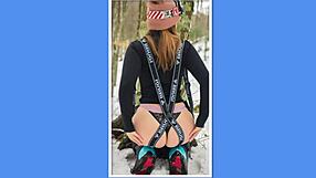 Hot couple enjoys steamy moments with West & Mia