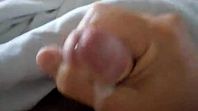 i'm lying in bed, stroking my cock slowly and deeply