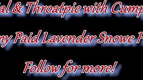 european whore says take it all while getting sloppy facefuck on knees