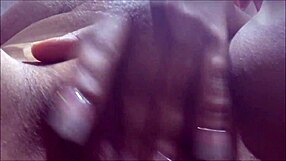 She cums while masturbating alone