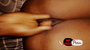 Big ass babe fingers wet pussy in full sizzling video on Red