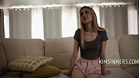 So petite, he wears her like a helmet during taboo face sitting