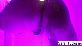 Can you resist this blonde milf's wet masturbation with big tits and ass tattoos?