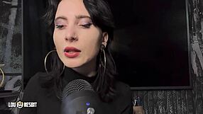 German Sissy ASMR Session with Lou Nesbit and Lia Louise in Dirty Femdom Action