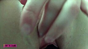 The huge black cock makes her squirt wildly in intense orgasm.