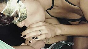 Hey, wanna see me and my wife banging on city streets?