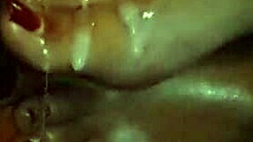 huge cumshot covers sexy feet in fetish scene