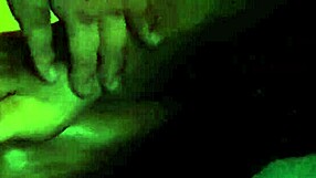 huge cumshot covers sexy feet in fetish scene