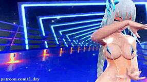 MMD R18海风微比基尼可爱动作