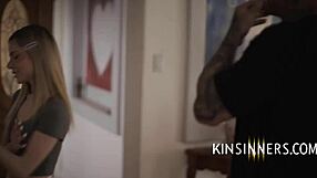 So petite, he wears her like a helmet during taboo face sitting