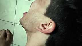 I captured an unusual moment with gay boy Sebastian in this Argentinian video - Latin leche.