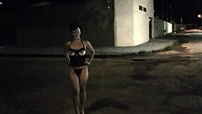 Hey, wanna see me and my wife banging on city streets?