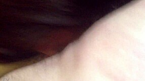 Trans Woman Performs Deepthroat Blowjob in Crossdressing Scene