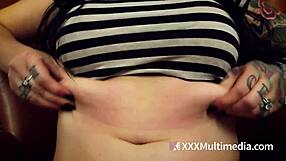 look at camille black flaunting her huge chubby belly, it's so fetish-worthy and fat