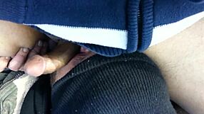 i give intense blowjob in car during work, feeling so aroused