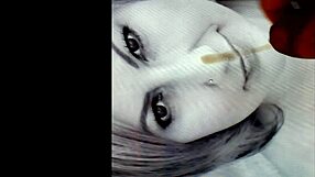 Hungarian milf delivers homemade facial cumshot