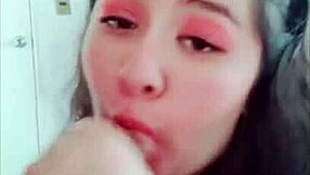 Can You Handle Lizren's Oral on the Chilean Devil Girl?