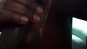 Old Amateur Sucks Big Black Cock to Cumshot