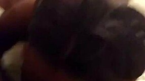 ebony wife gives husband blowjob and ass