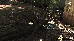 she gives a public blowjob outdoors in high definition