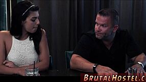 Is this your first porn, little 18+ Latina Gina? Bound for feet fucking domination.