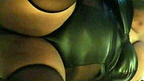 Footjob Action in Thigh Highs