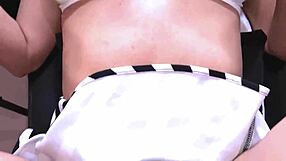 her intense orgasm in tight missionary left her trembling after school