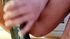 sitting on that big toy feels so good