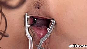 Two lesbians have their bodies explored