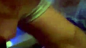 Mexican amateur gives bomb blowjob to big black cock