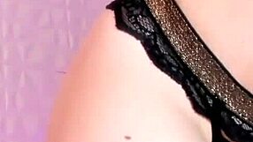 Want me to stroke your cock with my big ass and natural tits in this footjob?