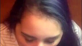 she gives a super blowjob with cumshot