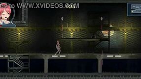 Redhead Girl Has Sex with Robot Man in Hentai Game