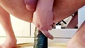 sitting on that big toy feels so good