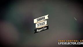 Savana Styles Flaunts Perfect Milf Boobs In Deepthroat Action