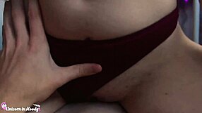 distracted lover sucks and fucks during game, ends with cumshot