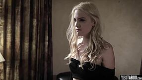 Teen Chick Lured Into Sex By Pervy Neighbour With Blowjob And Doggystyle