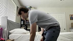 Our homemade sex tweaks missionary for my injured chest today