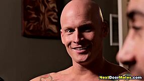 Gay Step Brothers Fucking in Taboo Threesome