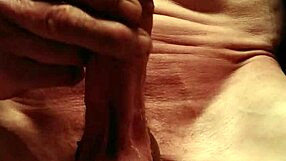 jerking off with a cock ring on my hard dick again