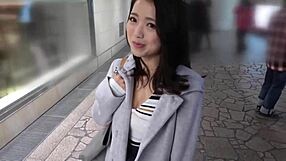 young japanese babe azusa 19 dental student amateur cumshot