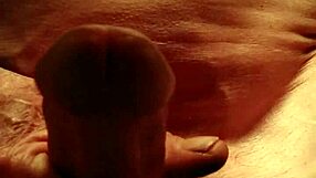 jerking off with a cock ring on my hard dick again