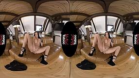 Shaved Brunette Veronica Avluv In POV Taboo Scene