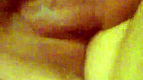 pumping cum creampie with wife