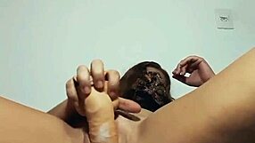 Mirella Delicia's Fun With Huge Dildos In Exhibitionist Play