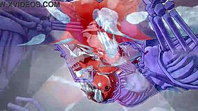 ริกกาตกใจในเกมเฮนไต 3D แช่แข็ง 4K 60fps ไม่เซ็นเซอร์ เธอถูกแช่แข็งในด่านผจญภัยสุดคมชัด