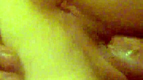 pumping cum creampie with wife