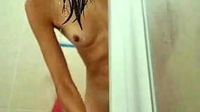 Hidden Camera On My Neighbor Karol Smith While She Bathes